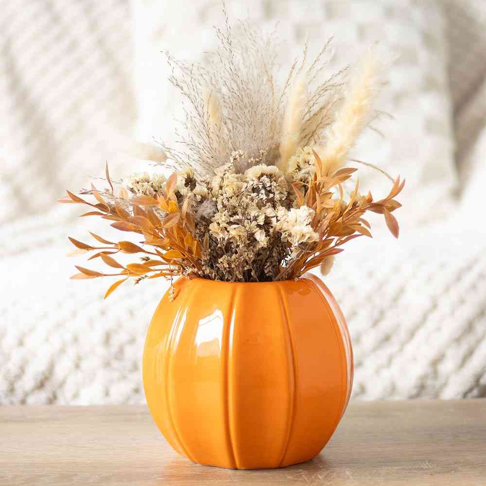 Something Different - Orange Pumpkin Vaas - Oranje